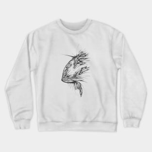 147 Unique Black White Abstract Crewneck Sweatshirt